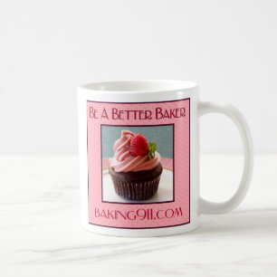 Muffinmugg för vit Baking911 Kaffemugg