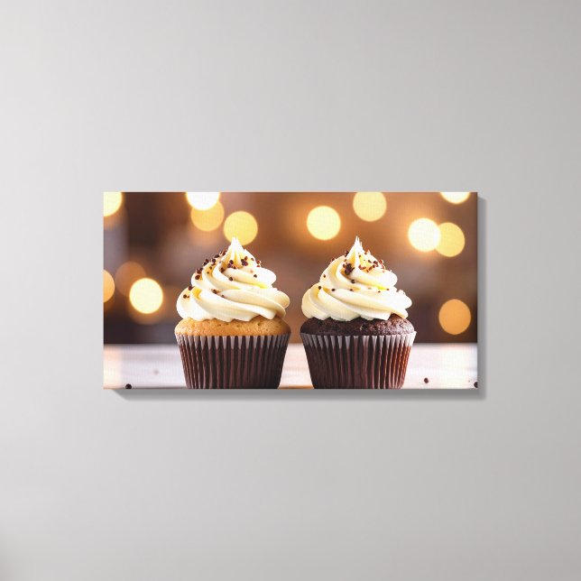 muffins canvastryck (Framsida)
