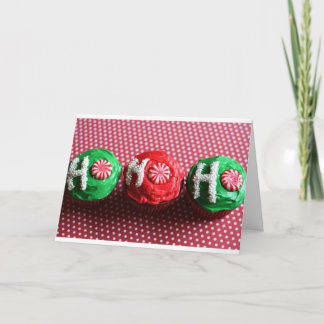 Muffins för Santa Helgkort