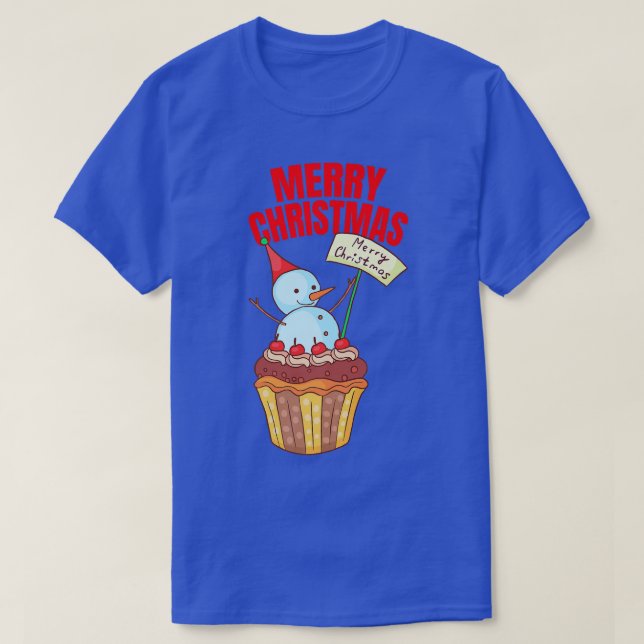 Muffins God jul JULAFTON Bakery Baking Bake B T Shirt (Design framsida)