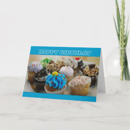 Muffins Grattis på födelsedagen Humor Kort