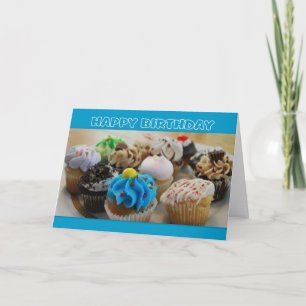 Muffins Grattis på födelsedagen Humor Kort