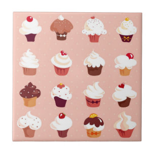 Muffins Kakelplatta