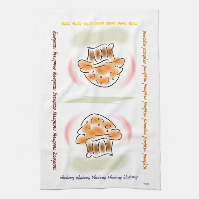 Muffins Kitchen Towel Kökshandduk (Vertikal)