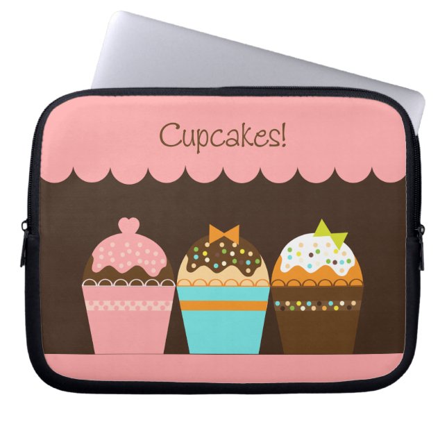 Muffins - laptop sleeve (Framsidan)
