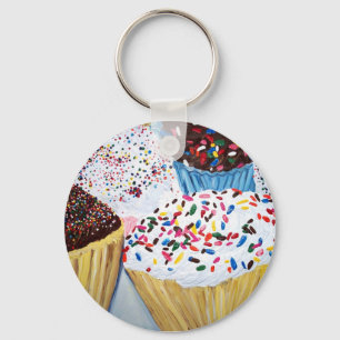 "Muffins med stänk ", Nyckelring