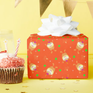 Muffins mönster presentpapper