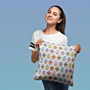 Muffins & Polka dots Decorative Dekorativ kudde