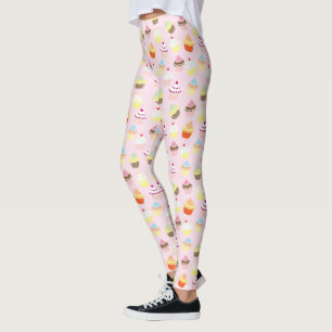 MUFFINS ROSA MÖNSTER LEGGINGS