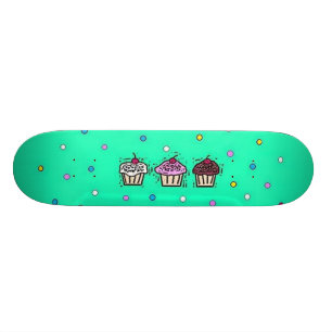 muffins skateboard bräda 19,5 cm
