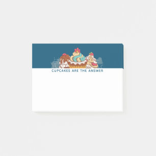 Muffinsar är Besvara Svara Ljuny Say Post-it Block