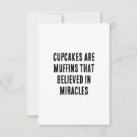 Muffinsar är muffins som trodde på mirakel