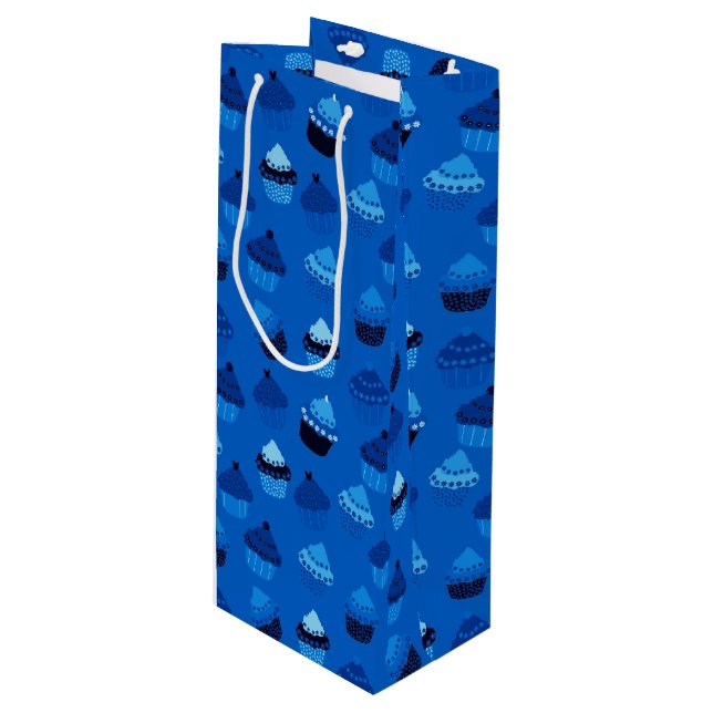 Muffinsar av blåbär (Framsidan Vinklad)