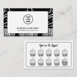 Muffinsar Bakery Coffee Shop Reward Point Lojalitetskort