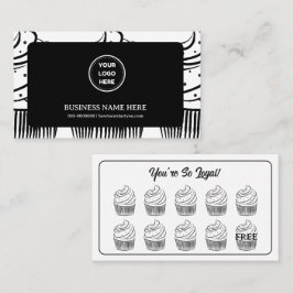 Muffinsar Bakery Coffee Shop Reward Point Lojalitetskort