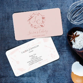 Muffinsar Baking Verktyg Utensils Whisk Monogram Visitkort