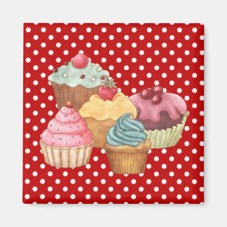 Muffinsar Cakes Pastry Magnet