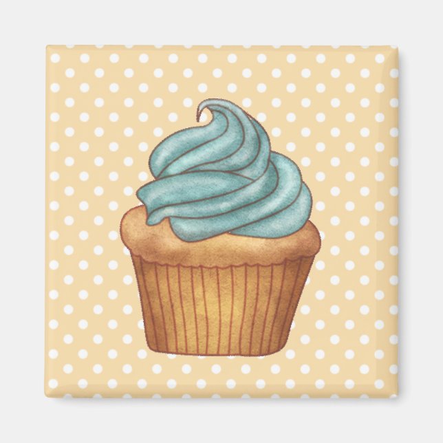 Muffinsar Cakes Pastry Magnet (Framsidan)