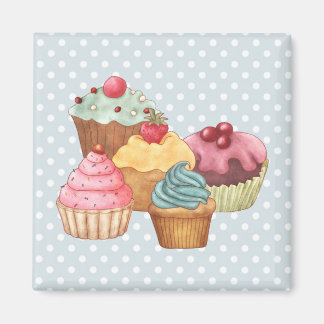 Muffinsar Cakes Pastry Magnet