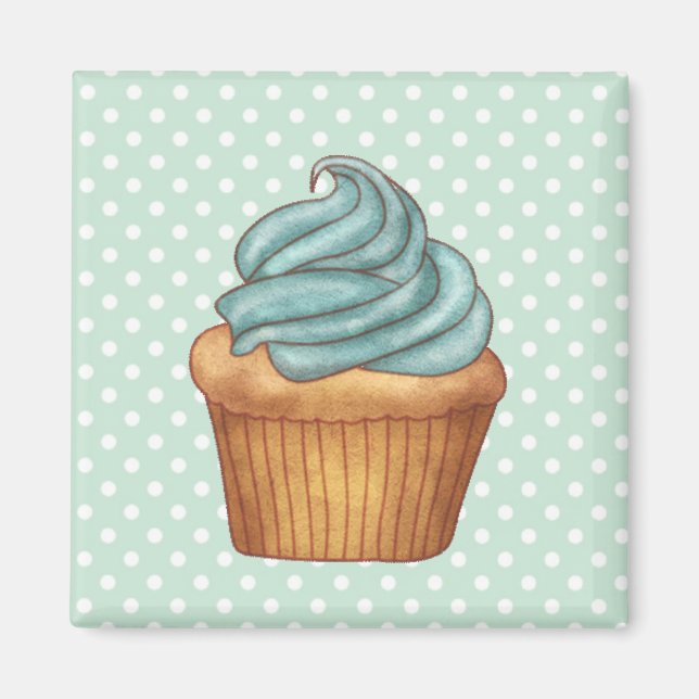 Muffinsar Cakes Pastry Magnet (Framsidan)