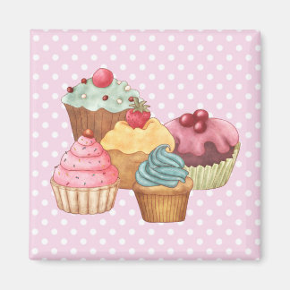 Muffinsar Cakes Pastry Magnet