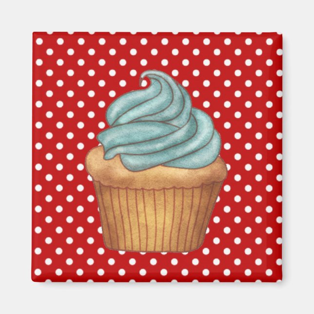 Muffinsar Cakes Pastry Magnet (Framsidan)