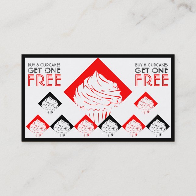 muffinsar diamant frimärke kort (Framsida)