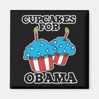 Muffinsar för Obama Magnet