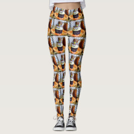 Muffinsar för popkonst Pilgrim Leggings