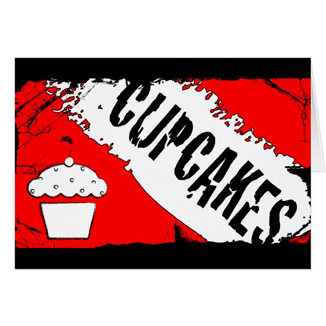 muffinsar för rynkor OBS kort (Framsidan Horizontal)