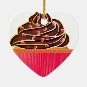 Muffinsar Julgransprydnad Keramik