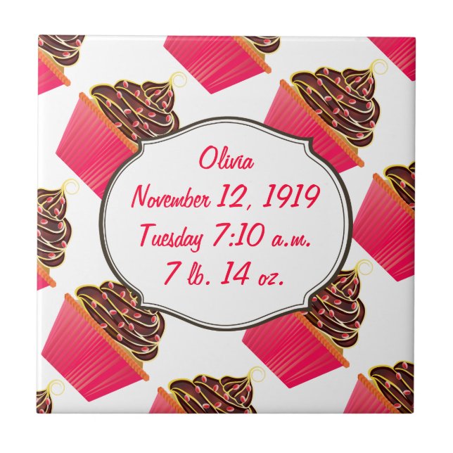 Muffinsar Kakelplatta (Framsidan)