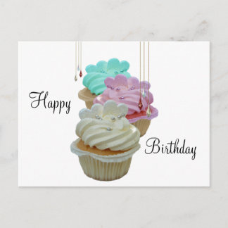 Muffinsar med Bling! Vykort