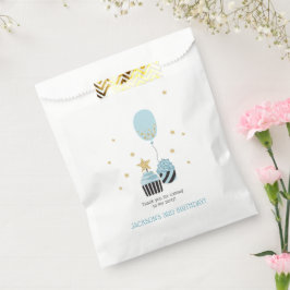 Muffinsar och blå ballong | Födelsedag, Tack