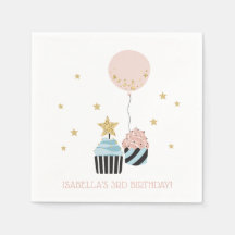 Muffinsar och bubblor | Faux Glitter Girl Birthday