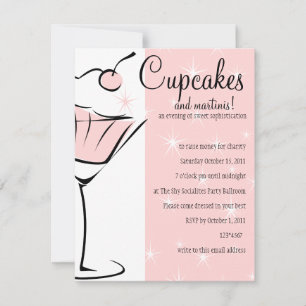 Muffinsar och Martinis Inbjudningar