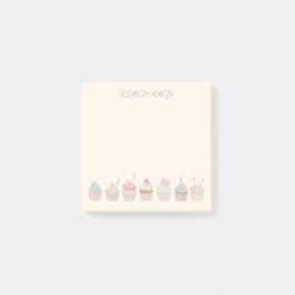 Muffinsar och Namn Post-it Block