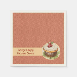 Muffinsar och punkter pappersservett