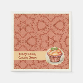 Muffinsar och punkter pappersservett