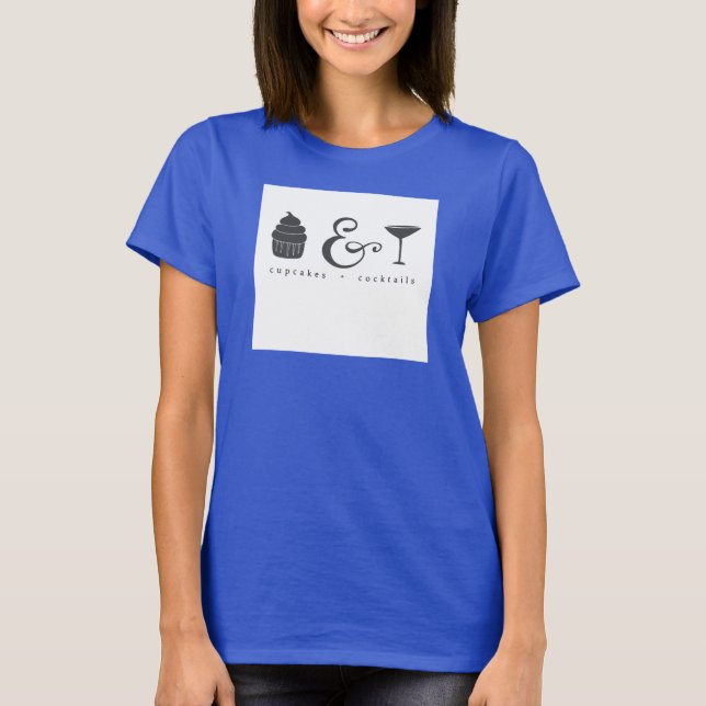 Muffinsar och socklar tee (Framsida)