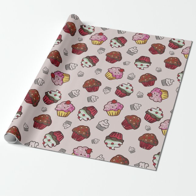 Muffinsar Presentpapper (Utrullad)