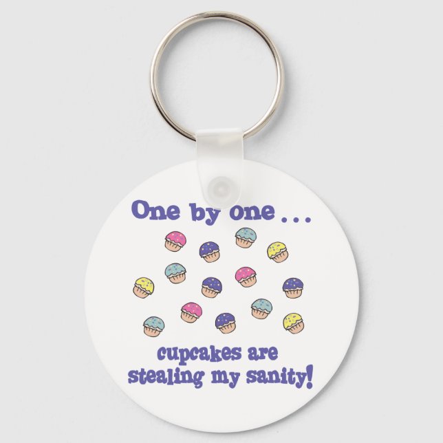 Muffinsar som styr min sanitet nyckelring (Framsida)