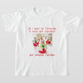 Muffinsarna snögubbe t shirt