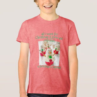 Muffinsarna snögubbe t shirt