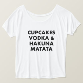 Muffinsarna Vodka & Hakuna Matata Shirt Tee