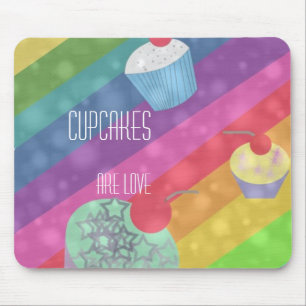 Muffinsen är kärlekmousepad musmatta