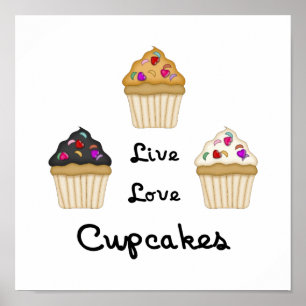 Muffinsen bor kärlek poster