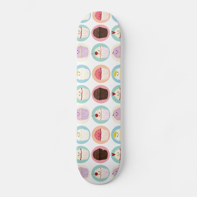 MuffinSkateboard, kvinnlig Skateboard (Framsida)