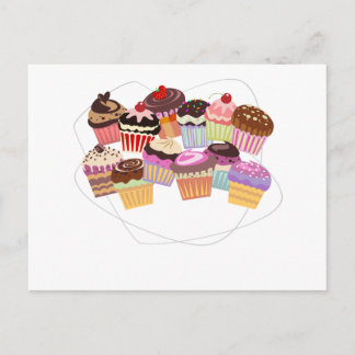 Muffinsparadis Vykort