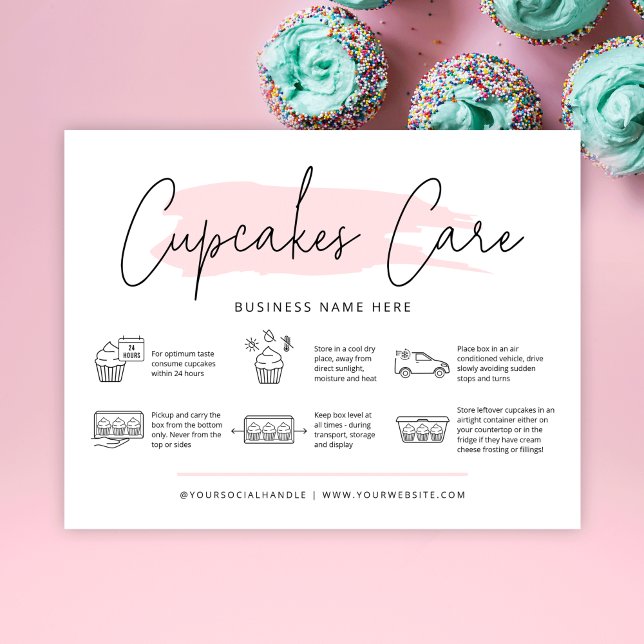 Muffinss Care Bakery Guide Feminine Tack Kort (Skapare uppladdad)